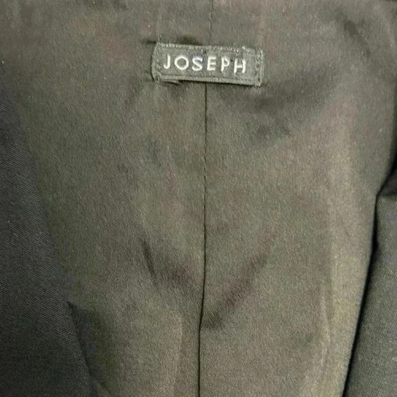 Joseph Paris Single Breasted Wool Blazer Suit Jacket Quiet Luxury Old Money Gray - Picture 14 of 15